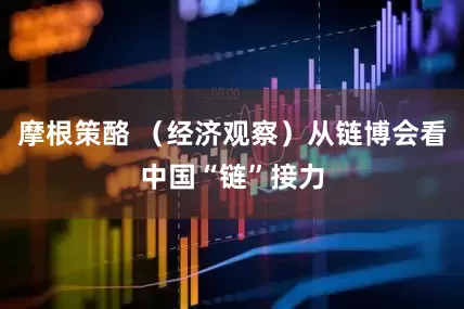 摩根策酪 （经济观察）从链博会看中国“链”接力