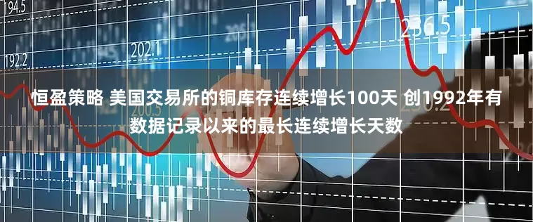 恒盈策略 美国交易所的铜库存连续增长100天 创1992年有数据记录以来的最长连续增长天数