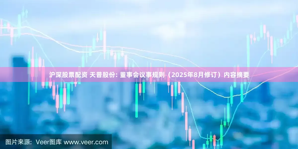 沪深股票配资 天普股份: 董事会议事规则（2025年8月修订）内容摘要